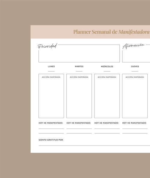 Planner Semanal