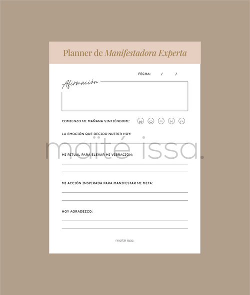 Planner Diario
